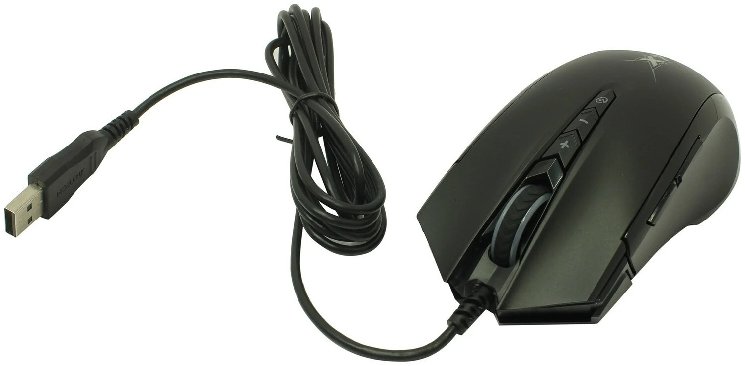 Мышь A4tech X89 (BLACK), цвет черный