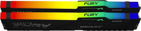 Оперативная память Kingston FURY Beast Black RGB EXPO 64GB 5200MHz DDR5 CL40, KF552C40BB2AK2-64, RTL