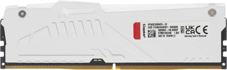 Оперативная память Kingston FURY Beast White Expo DDR5 32Гб 6000МГц, KF560C36BWEA-32, RTL