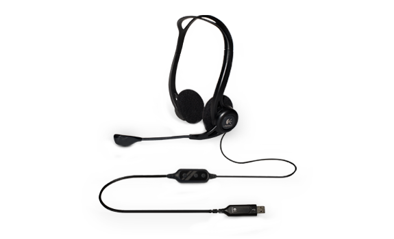 Гарнитура Logitech 960, цвет черный