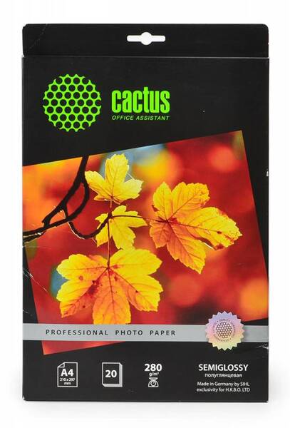 

Бумага белый Cactus CS-SGA428020