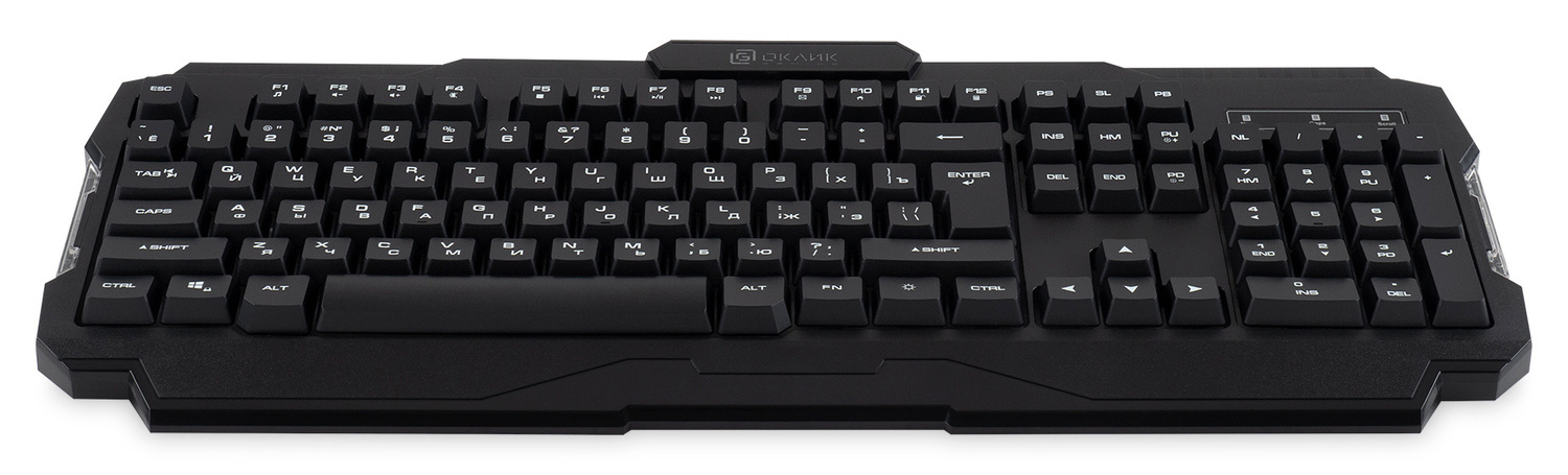 Клавиатура Oklick USB 757G HW2 1790295, цвет черный