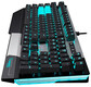 Клавиатура A4tech KB B865 ICE BLUE, цвет черный