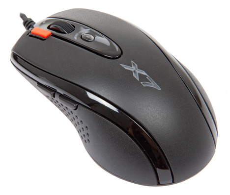 Мышь A4tech X-710BK USB, цвет черный