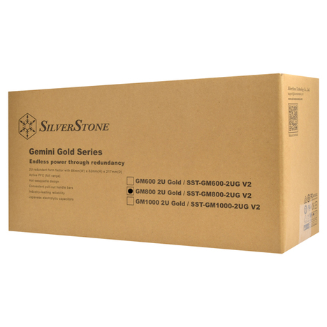 Блок питания Silverstone GM800 2U Gold