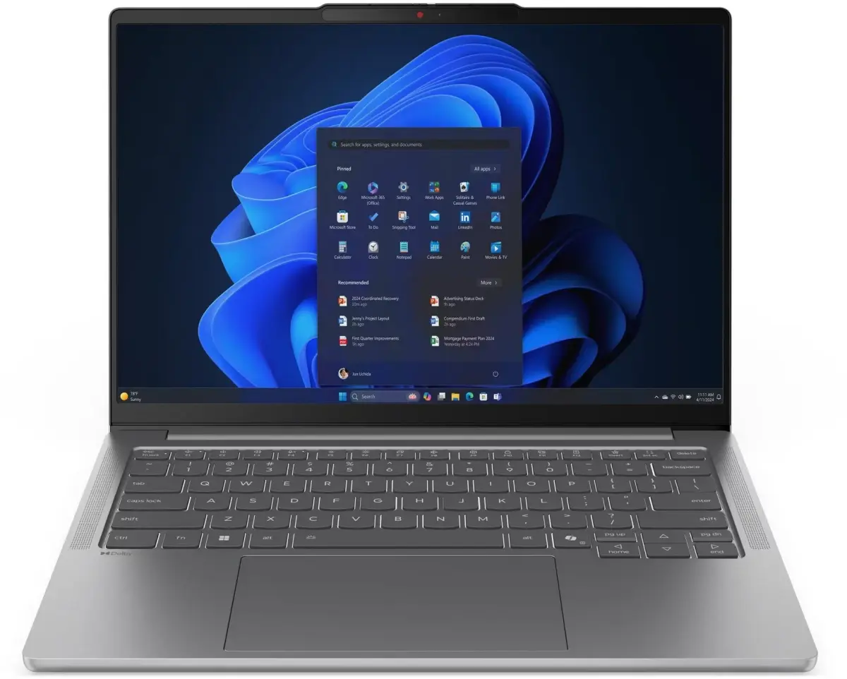 Ноутбук LENOVO IdeaPad IP5 Pro G10 14IAH10 Intel Core Ultra 5 225H (серый)
