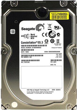 Жесткий диск  SEAGATE Enterprise Capacity 3.5  4TB 7.2K SAS 6Gb/s