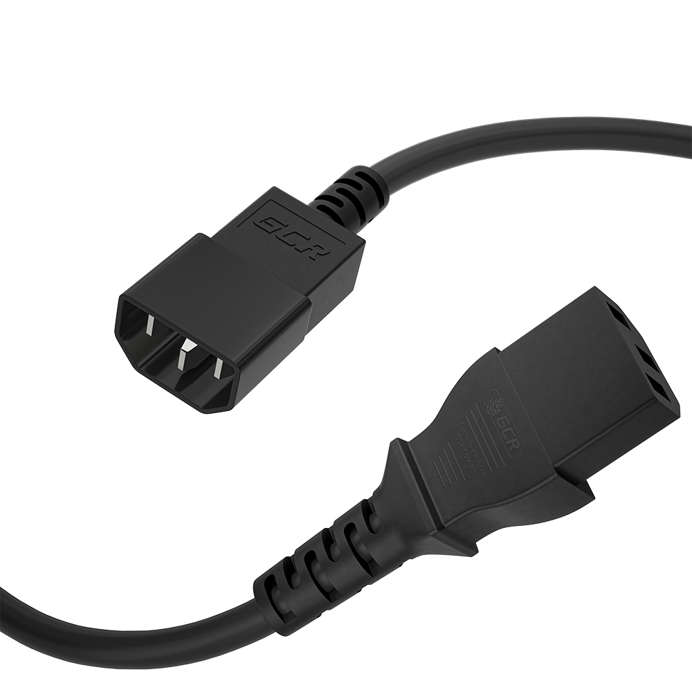 Greenconnect Силовой кабель удлинитель C13 - С14 серия PROF 3*1.0mm