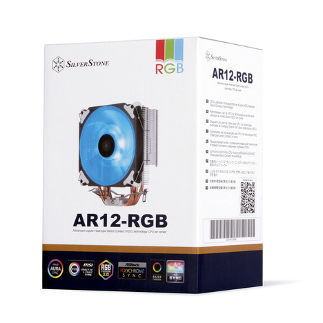 Кулер Процессорный Silverstone AR12 RGB