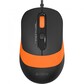 Мышь A4tech Fstyler FM10S USB ORANGE, цвет черный