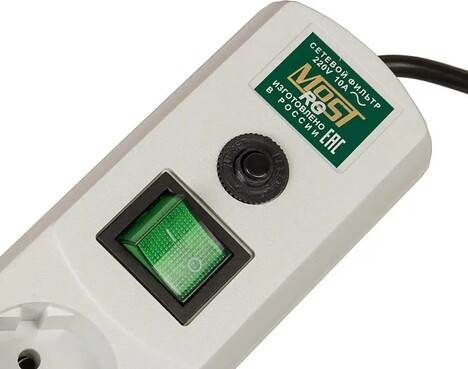 Сетевой фильтр Most Сетевой фильтр RG 5м (6 розеток)