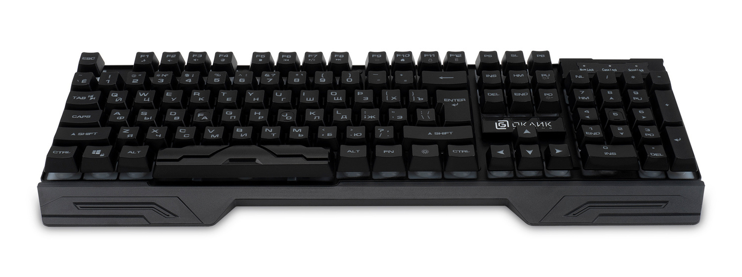 Клавиатура Oklick USB 709G 1788144, цвет черный