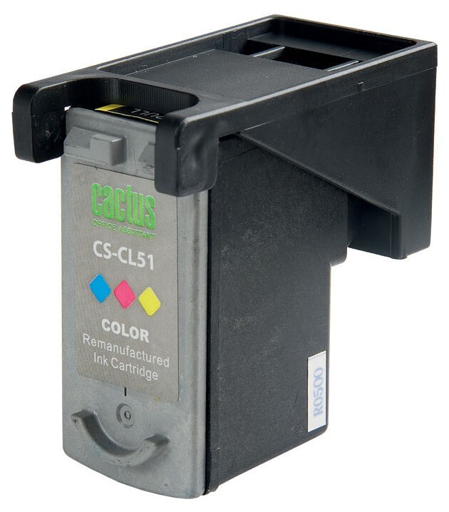Картридж голубой, пурпурный, желтый Cactus CS-CL51