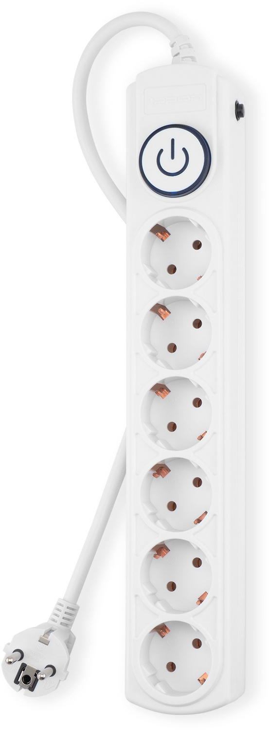 Сетевой фильтр Ippon BK-6-EU-5-10-W