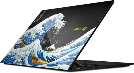 Ноутбук MSI Prestige 13 AI+ Ukiyo-e Edition A2VMG-096RU Intel Core Ultra 9 288V/32Gb/SSD2Tb/13.3"/OLED/2.8K/2880x1800/60Hz/Win11/Ukiyo-e Edition (9S7-13Q323-096)