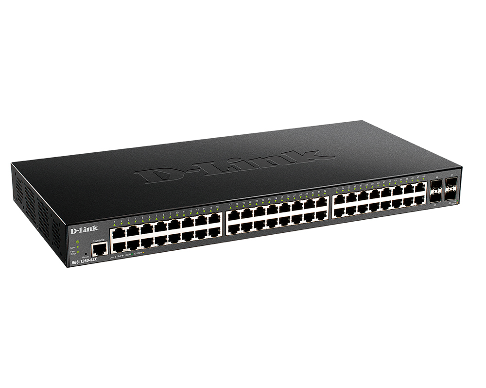 Коммутатор D-LINK DGS-1250-52X