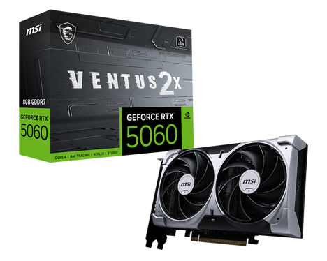 Видеокарта MSI GeForce RTX 5060 8 ΓБ Retail