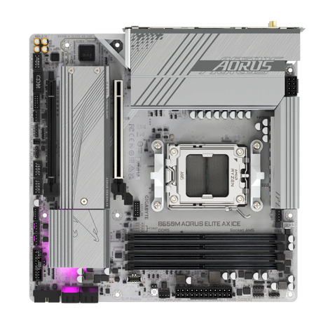 Материнская плата Gigabyte AM5 AMD B650 B650M A ELITE AX ICE