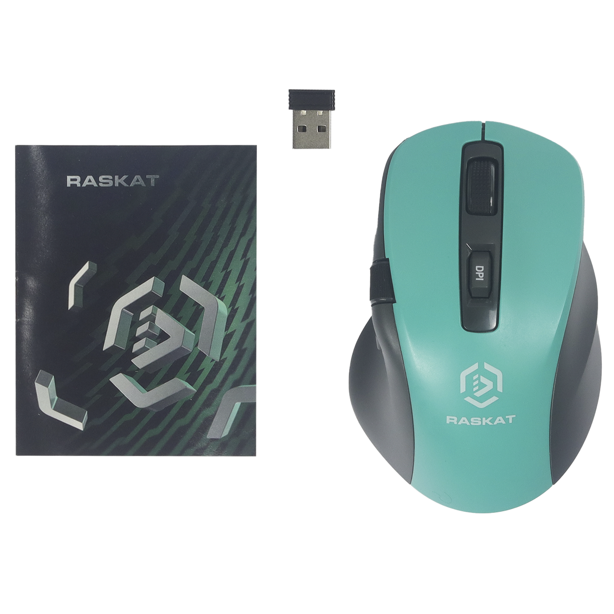 Мышь Raskat Мышь M020W, цвет черный