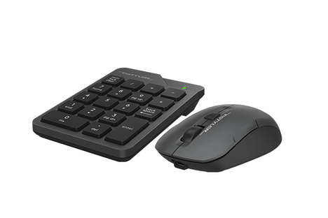 Клавиатура+мышь A4tech Числовой блок Fstyler FG1600C Air FG1600C, цвет темно-серый