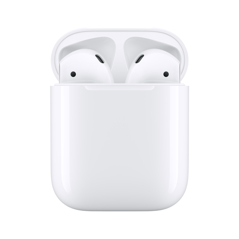 Наушники Apple AirPods 2 (2019) в футляре с возможностью беспроводной зарядки, цвет белый