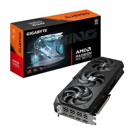 Видеокарта Gigabyte Radeon RX 9070 16 ΓБ Retail