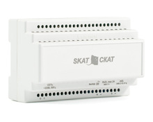 (585) Бастион SKAT-24-2.0 DIN (СКАТ ИБП-24/2-DIN) источник питания 24В 2А пластиковый корпус под DIN рейку 35 мм