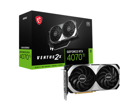 Видеокарта MSI GeForce RTX 4070 Ti 12 ΓБ Retail