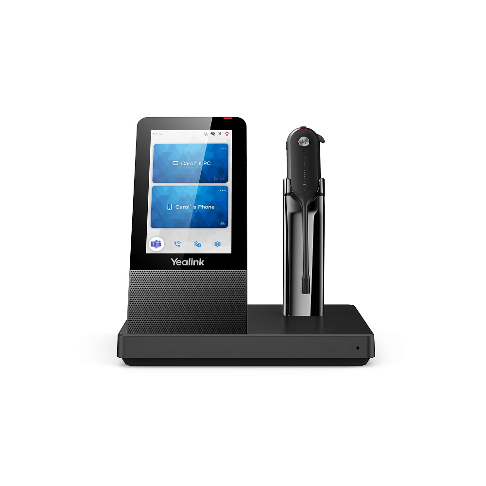 Bluetooth-гарнитура Yealink WH67 UC, цвет черный