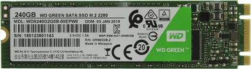 Внутренний твердотельный накопитель Western Digital Green 240GB