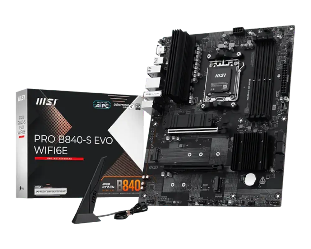 Материнская плата MSI AMD B840 PRO B840-S EVO WIFI6E