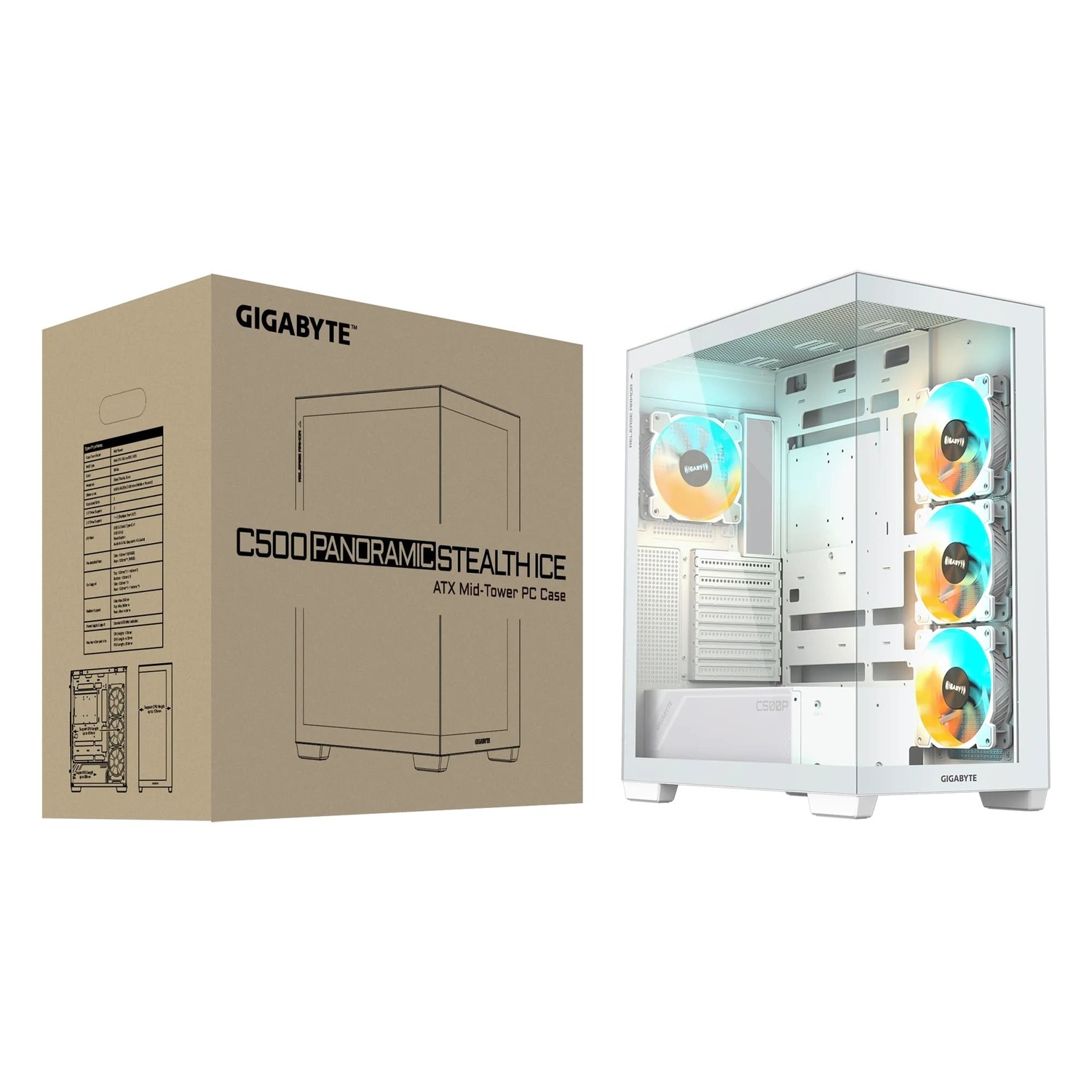 Корпус Gigabyte C500P ST