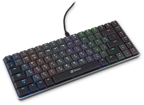 Клавиатура Oklick KeyBoard K615X 1934413, цвет черный