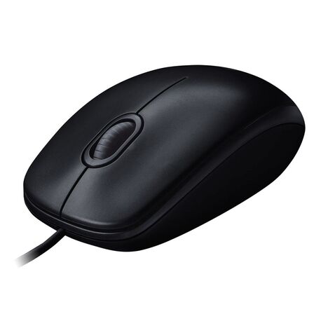 Мышь Logitech M100 910-006652, цвет черный