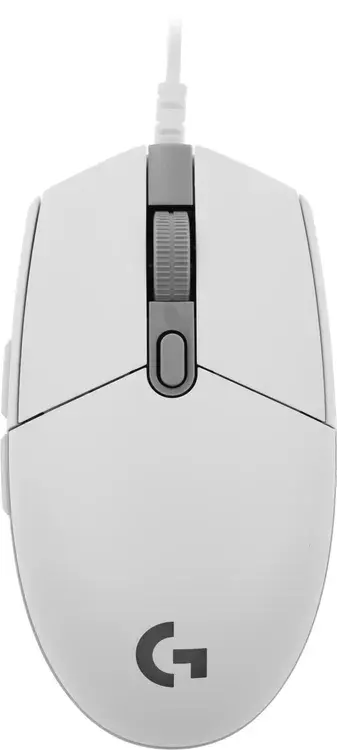 Мышь Logitech G102 Lightsync 910-005809, цвет белый