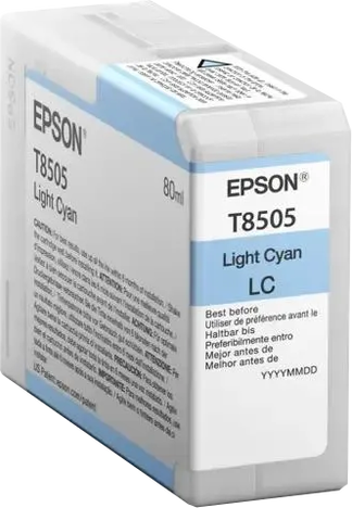 Картридж светло-голубой Epson T850 SC-P800, C13T850500