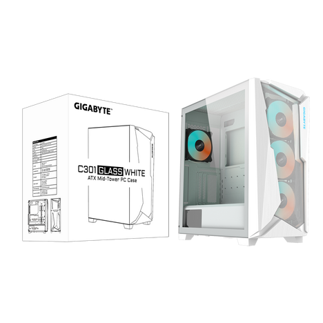 Корпус Gigabyte C301 GLASS
