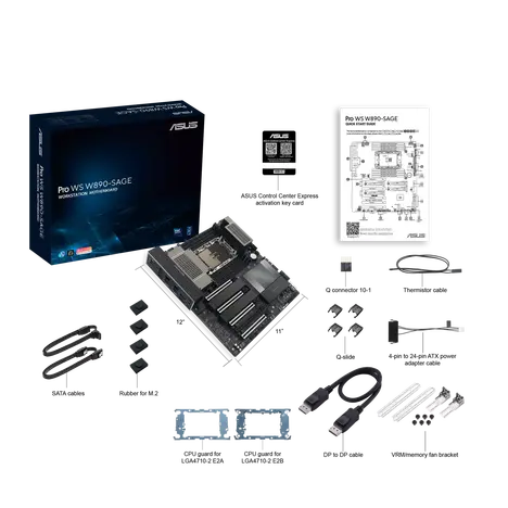 Материнская плата ASUS Intel W890 PRO WS W890-SAGE