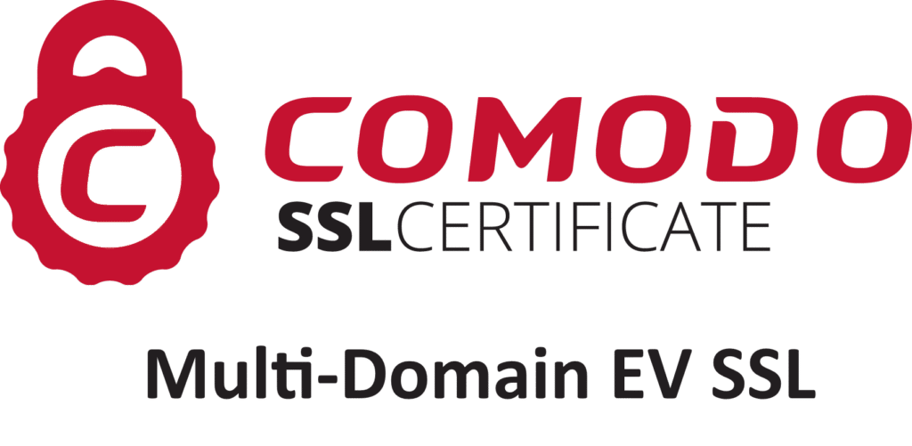 Comodo EV multidomain SSL certificate