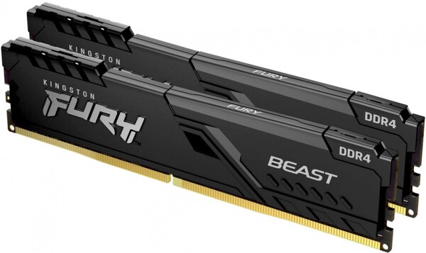 

Оперативная память Kingston FURY Beast Black KF432C16BBK2/16, RTL