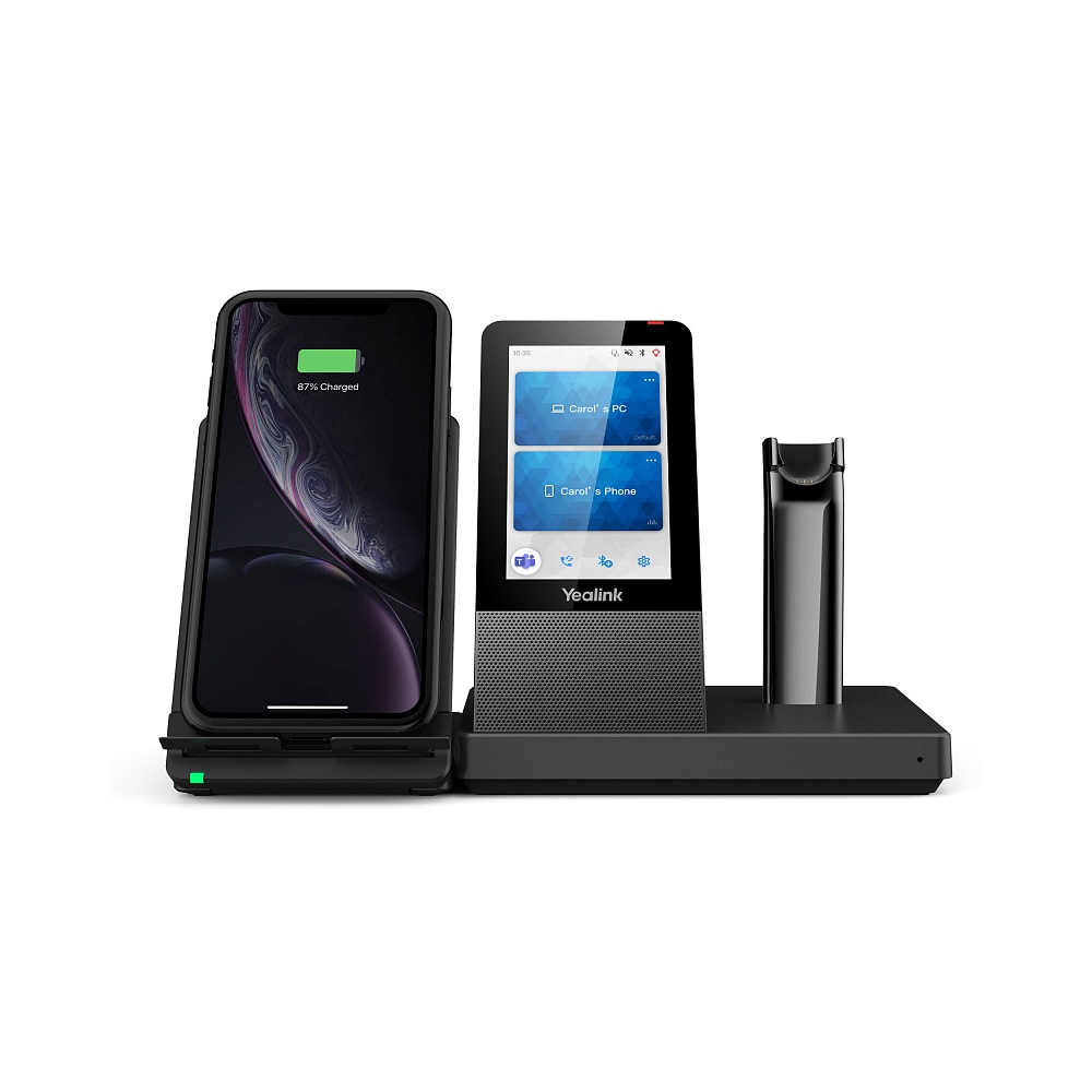 Bluetooth-гарнитура Yealink WH67 Teams, цвет черный