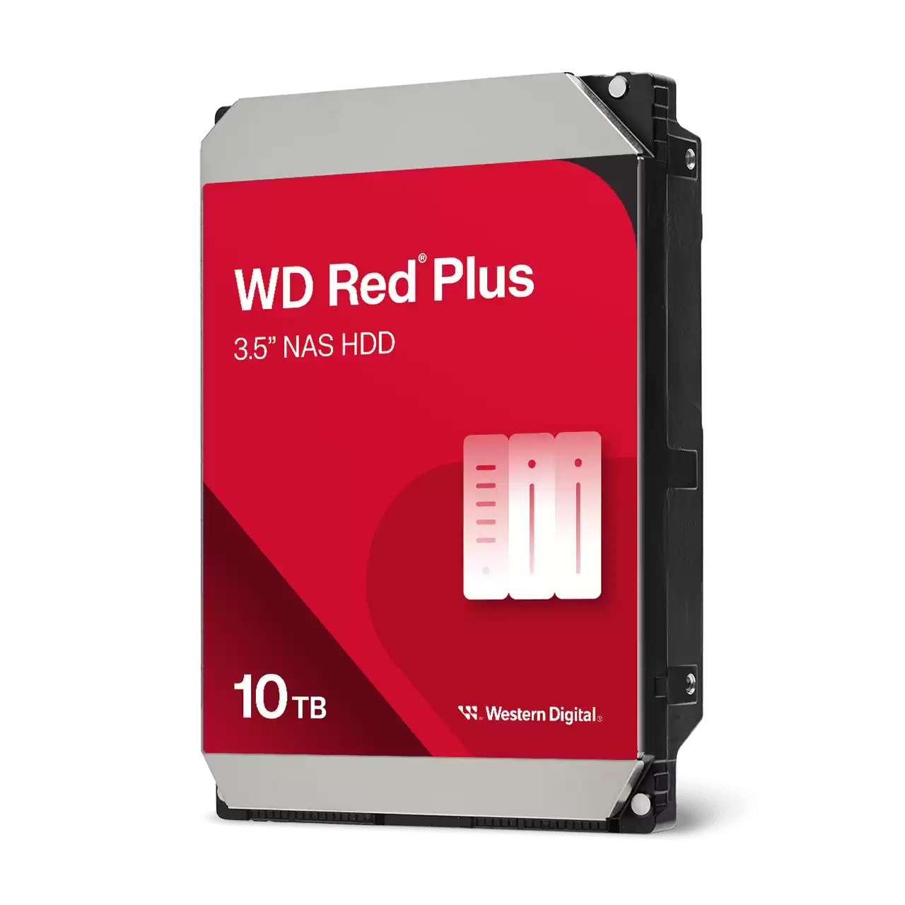 Жесткий диск  Western Digital Red Plus 3.5  10Tb 7.2K SATA3