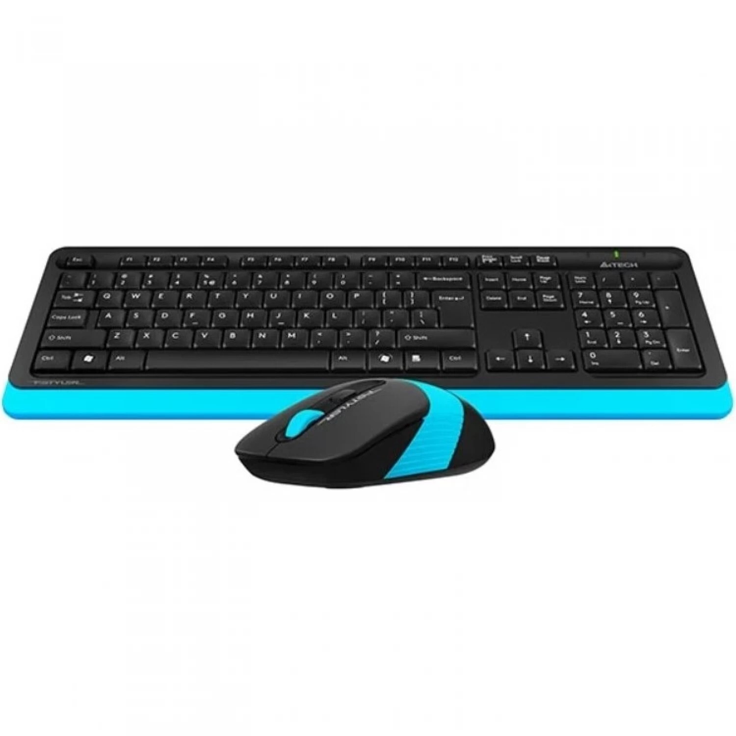 Клавиатура+мышь A4tech Клавиатура + мышь Fstyler FG1010 FG1010 BLUE, цвет черный