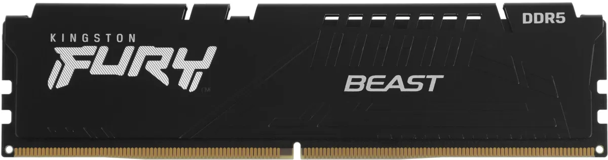 Оперативная память Kingston FURY Beast Black EXPO 16GB 6000MT/s DDR5 CL30, KF560C30BBE-16, RTL
