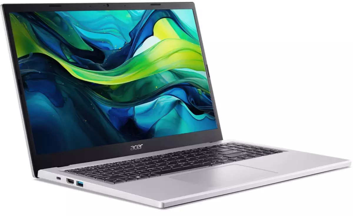 Ноутбук ACER Aspire Lite AL15-61P-R83Y AMD Ryzen 5 8640HS (серебристый)