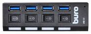

USB-концентратор Buro BU-HUB4-U3.0