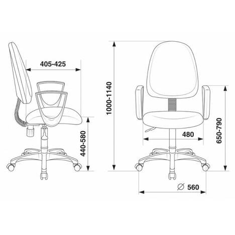 Кресло Бюрократ  CH-1300N