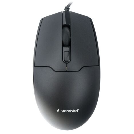 Мышь Gembird Мышь MOP-430||bp, цвет черный