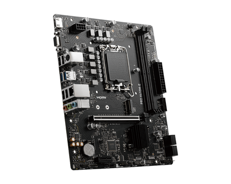 Материнская плата/ MB MSI INTEL H610 s1700, 2xDDR5(96GB), D-SUB/HDMI 1.4, 1xPCIe 4.0x16, 1xPCIe 3.0, 1xLAN, 4xSATA 6Gb/s, 1xM.2, 2xUSB 3.2, 4xUSB 2.0, 1xPS/2, mATX