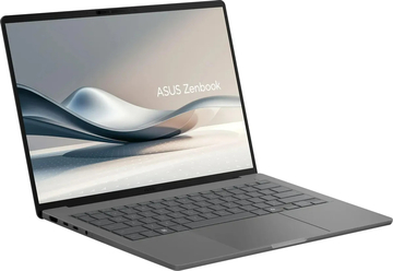 ASUS Zenbook A14 UX3407QA-QD267W Snapdragon X  X1 26 100  Qualcomm Hexagon LPDDR5X 16GB 512GB PCIE SSD Adreno GPU/ WUXGA (1920 x 1200) ,WIN11 HOME 0.74 kg Iceland Gray